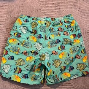 Club Room men's swim trunks tropical fish board shorts size M